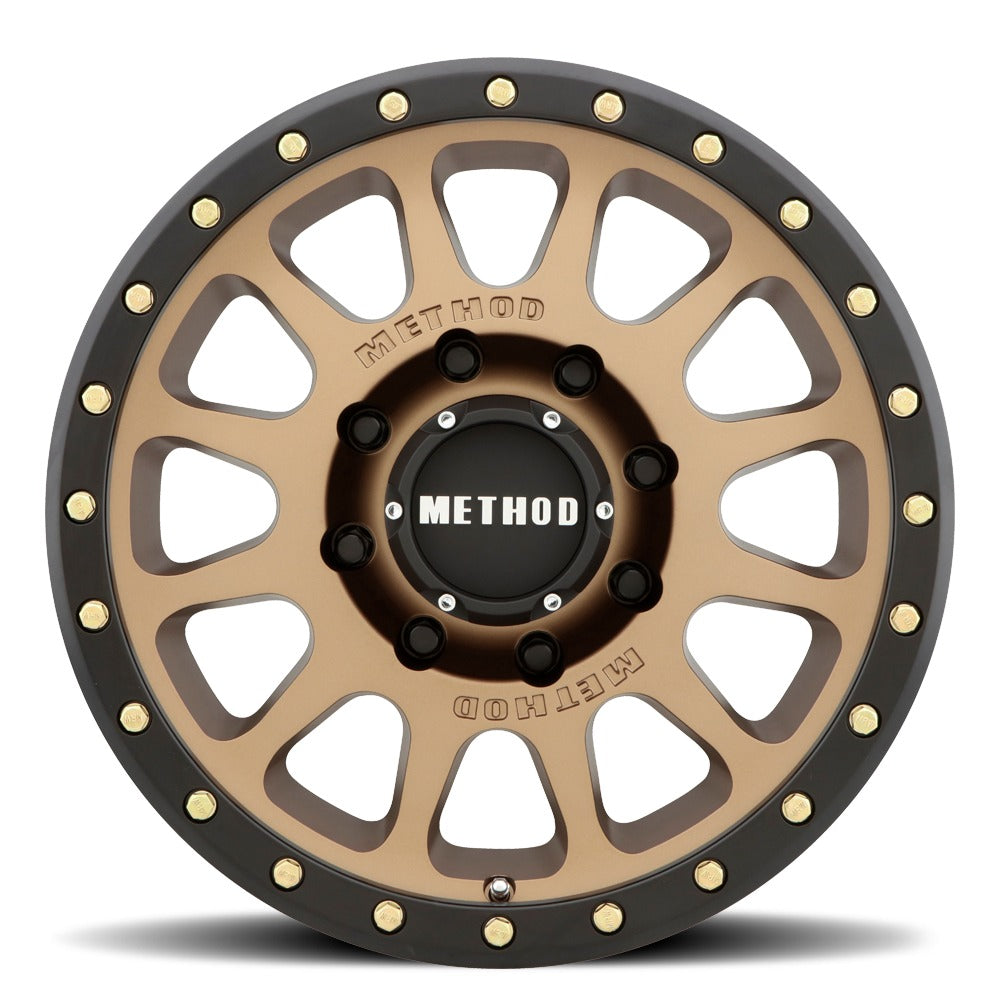 Method MR30589087918H 305-HD NV Series 18x9in Matte Black 18mm Offset Wheel | 1994-2024 F250/F350