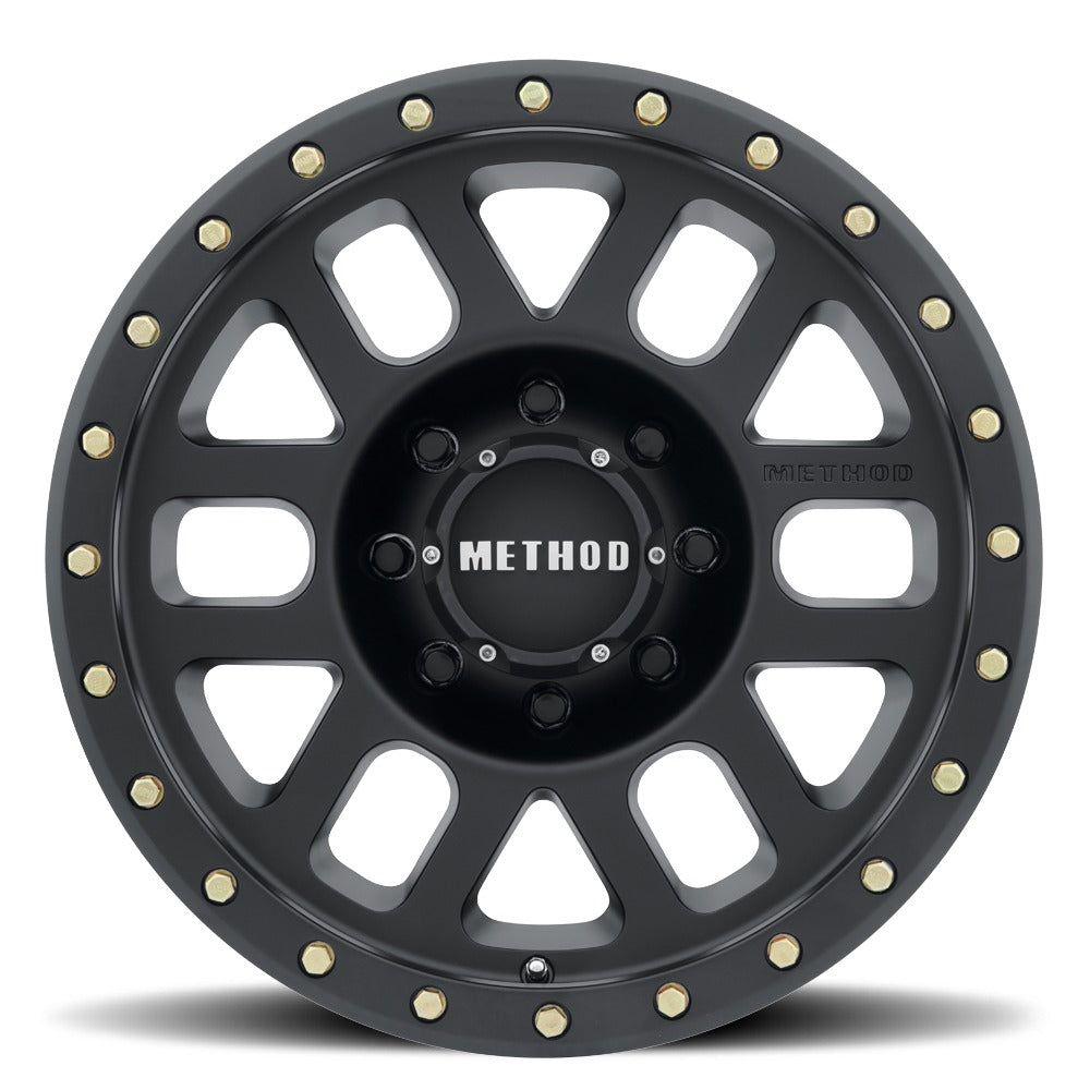 Method MR319290881318 309 Grid 20x9in Matte Black 18mm Offset Wheel | 2011-2024 Silverado/Sierra 2500HD/3500HD