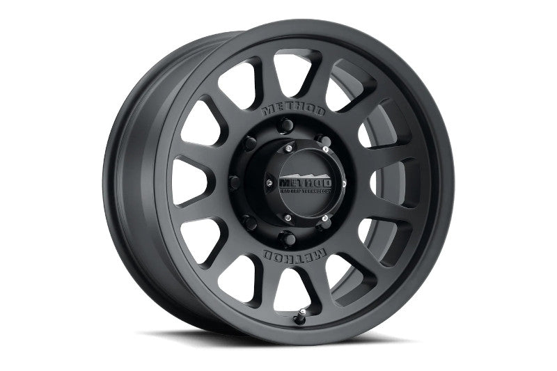 Method MR70378580500 703 Series Bead Grip 17x8.5in Matte Black 0mm Offset Wheel |94-24 Ram 2500/3500, 01-10 GM 2500/3500