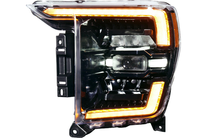 OLM E.16011.2 Infinite Series LED Headlights - Amber DRL | 2021-2023 F150