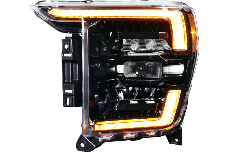 OLM E.16011.2 Infinite Series LED Headlights - Amber DRL | 2021-2023 F150