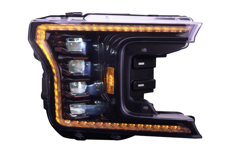 OLM E.16012.2 Gen 2 Infinite Series LED Headlights - Amber DRL | 2018-2020 F150