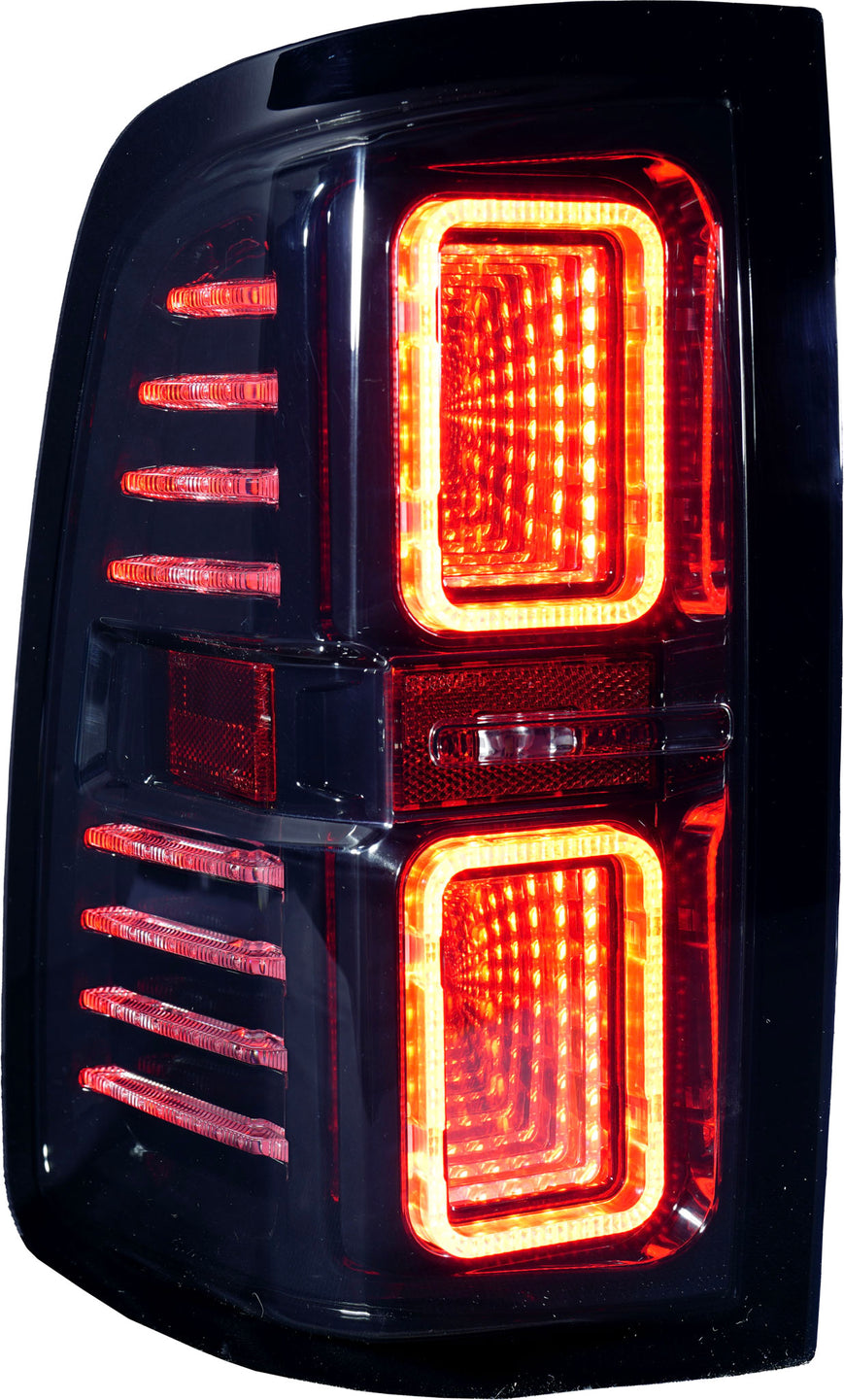 OLM E.42002.1 Infinity Series Taillights - Smoked/ Smoked | 2009-2018 Ram 1500