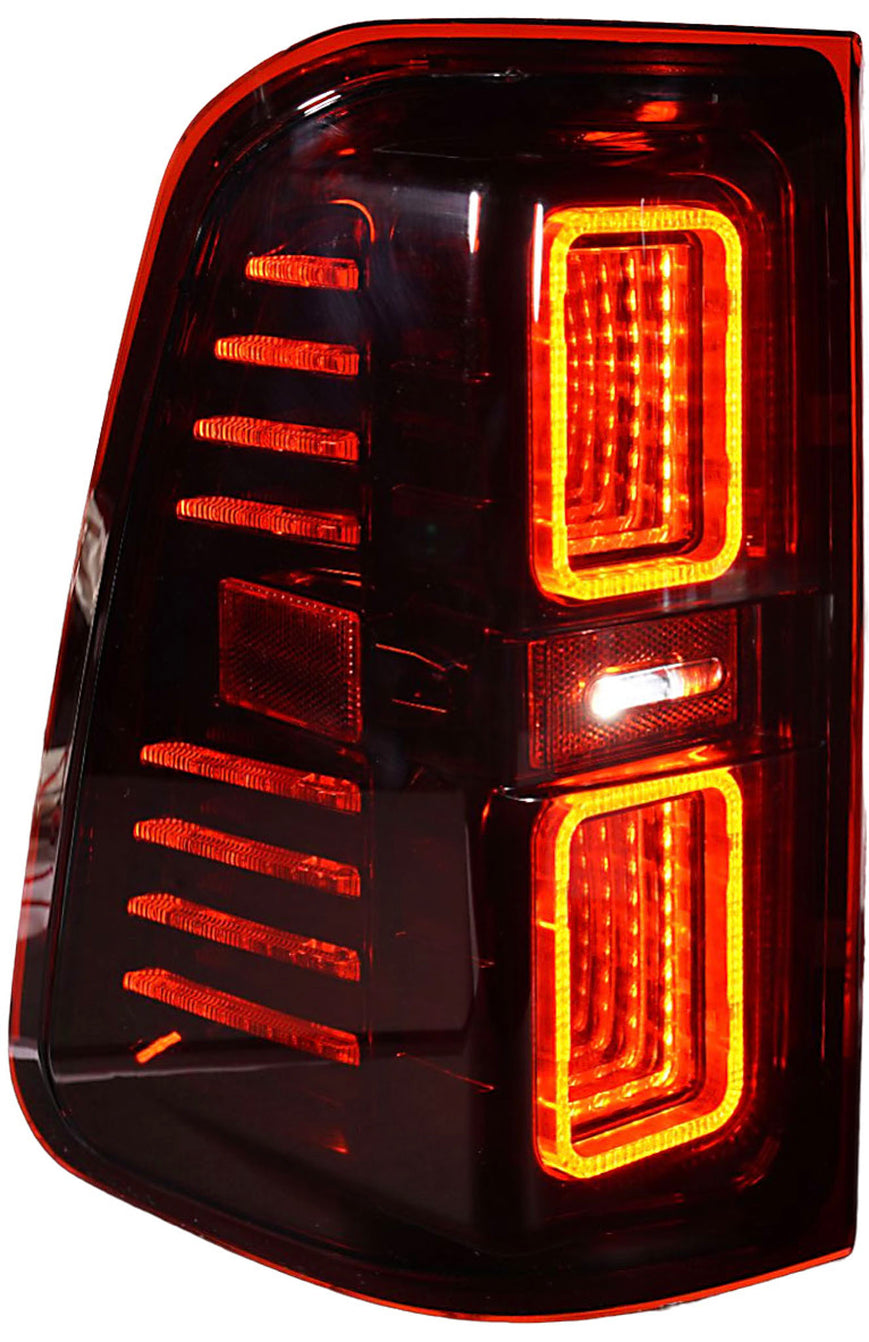 OLM E.42002.1 Infinity Series Taillights - Smoked/ Smoked | 2009-2018 Ram 1500