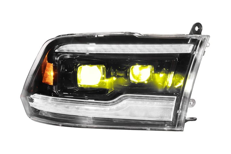 OLM E.42010.1 Bi-Beam Headlights Infinite Series - White DRL | 2009-2014 Ram 1500/2500/3500 19-24 Ram 1500 Classic