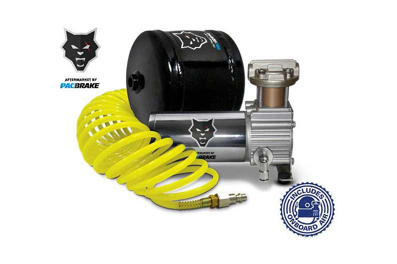 PacBrake C44076 Direct Mount 4in PRXB High Performance Exhaust Brake Kit W/Max Flow Design | 1996-1998 Dodge Ram 5.9L AT