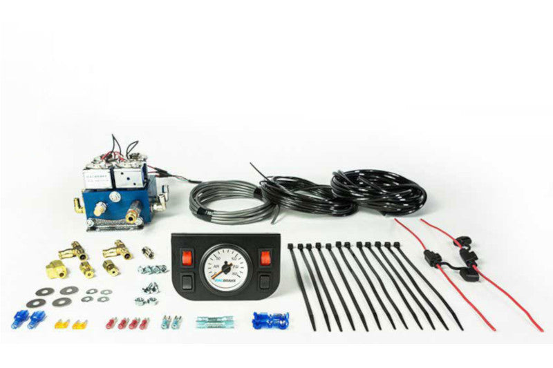 PacBrake HP10062 Basic Independent Electrical In Cab Control Kit w/ Mechanical Gauge | Universal