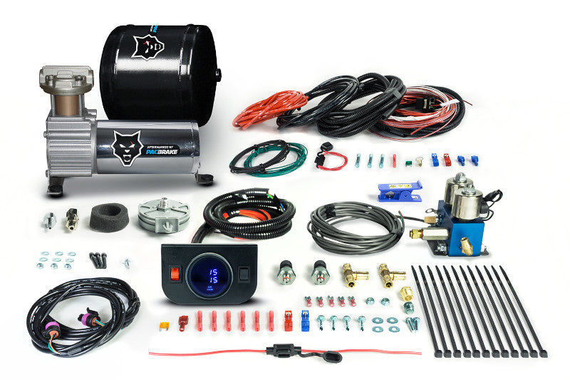 PacBrake HP10274 Premium Simultaneous Electrical In-Cab Control Kit w/ Digital Gauge | Universal