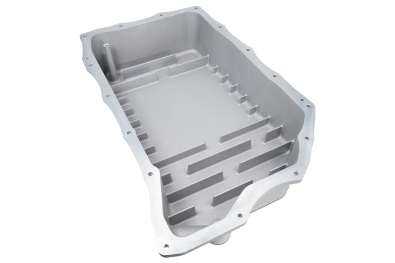 PPE 128051400 Heavy-Duty Cast Deep Transmission Pan Raw | 2020-2024 Silverado/Sierra 2500HD/3500HD 6.6L