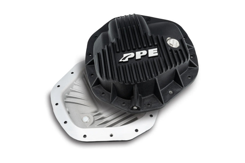 PPE 238053020 11.5in/11.8in - 14 Heavy Duty Cast Aluminum Rear Diff Cover - Black | 2019-2022 Ram 6.4L/6.7L