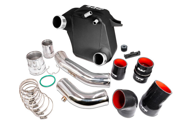 PPE 315045120 Air-To-Water Intercooler Kit - Black | 2011-2023 Ford 6.7L Powerstroke