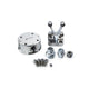 PPE 114002000 Stainless Steel Remote Oil Filter Mount Kit | 2001-2010 Silverado/Sierra 2500HD/3500HD 6.6L