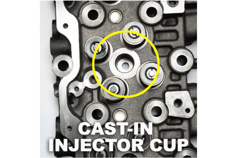 PPE 110100101 Cast Iron Cylinder Head | 2001-2004 Silverado/Sierra 2500HD/3500HD 6.6L