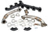 PPE 116111820 High Flow Exhaust Manifolds and Up-Pipes Kits Black | 2007.5-2010 Silverado/Sierra 2500HD/3500HD 6.6L