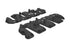 PPE 118021220 Valve Cover Kit with Pillars - Black | 2005-2010 Silverado/Sierra 2500HD/3500HD 6.6L