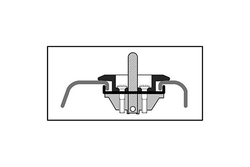 BullRing 4001 Classic Retractable Tie Down Anchors | 1998-2016 F250/F350, 95-17 Ram & 99-13 GM Sierra/Silverado