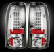 Recon 264173CL Clear LED Tail Lights | 1999-2007 Silverado/Sierra 2500HD/3500HD