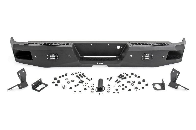 Rough Country 10773 Heavy-Duty Rear LED Bumper | 2007-2018 Silverado 1500