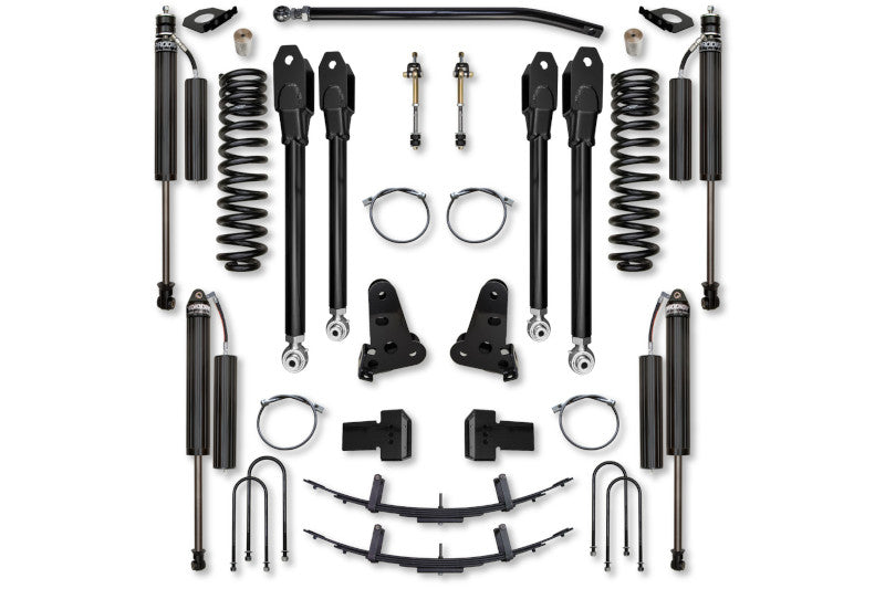 Rock Krawler F2XF3504-Rr 3.5 X-Factor Series Suspension System - RR Shocks | 2011-2016 F250/F350 4WD