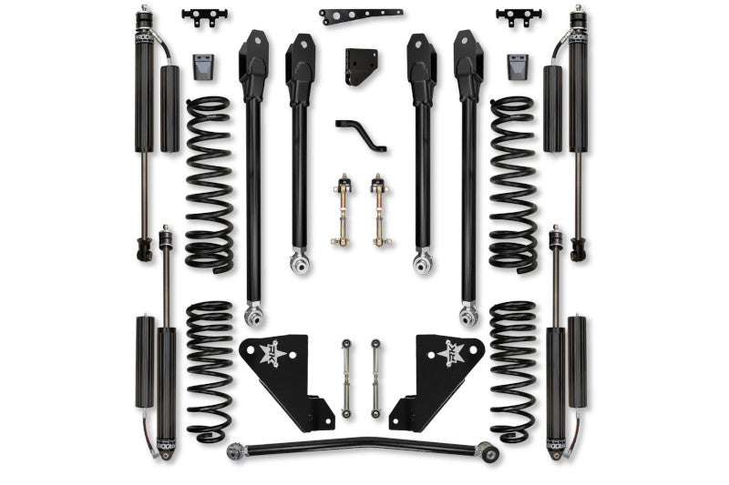 Rock Krawler R2XF3504-Rr 3.5 X-Factor Series Suspension System - RR Shocks | 2014-2018 Ram 2500 4WD