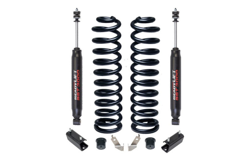 ReadyLift 46-2725 2.5 Coil Spring Front Lift Kit w/ SST3000 Shocks | 2011-2023 F250/F350 4WD Diesel