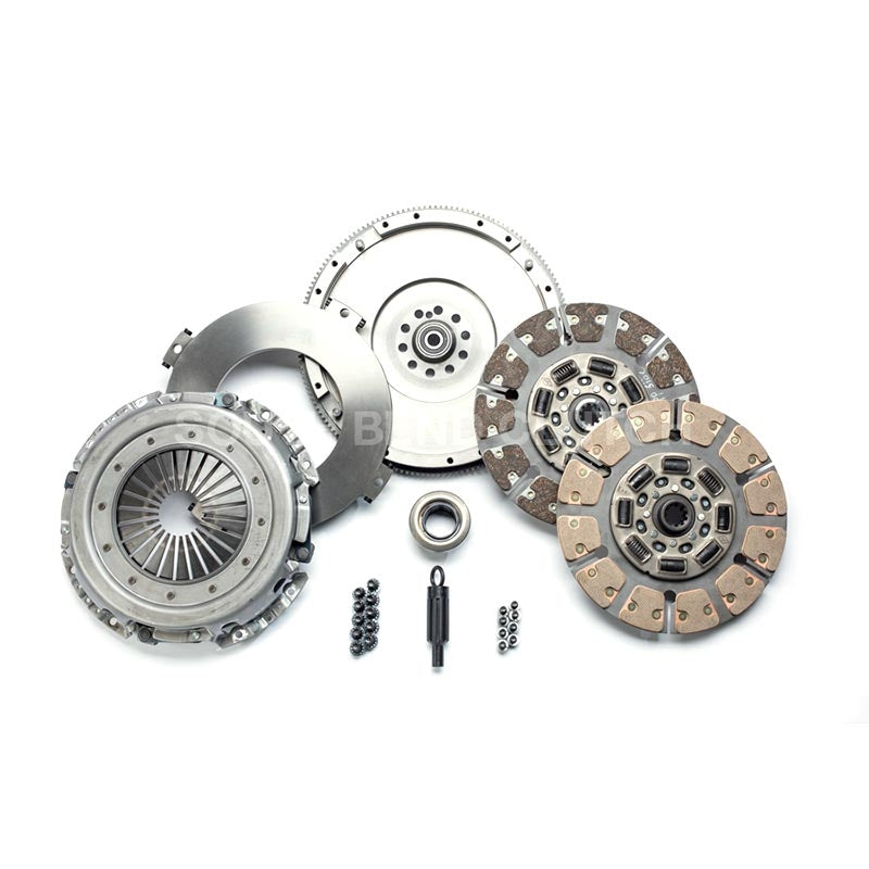 South Bend Clutch SFDD3250-6 Organic/Ceramic Dual Disc Clutch Kit | 1999-2003 Ford F250/F350 7.3L Powerstroke