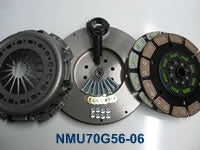 Valair NMU70G56-06 13.00 x 1.375 - Performance Replacement Clutch - Kevlar Ceramic Buttons - Supports up to 500HP | 2005-2010 Dodge 2500/3500 5.9L/6.7L Cummins