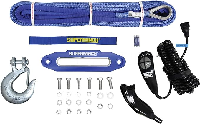 Westin 1695201 Superwinch Talon 9.5SR 12v Synthetic Rope Winch | Universal