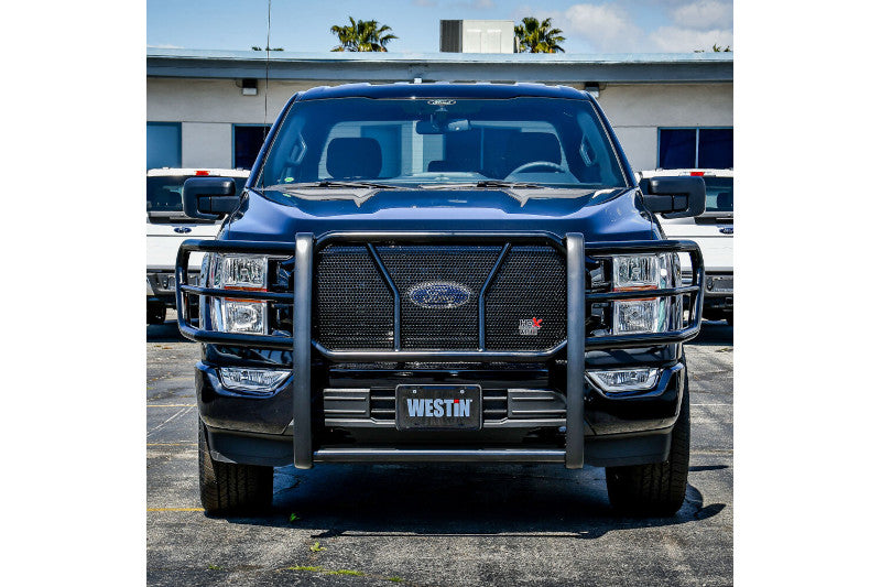 Westin 57-22370 HDX Stainless Steel Modular Grille Guard | 2011-2016 F250/F350