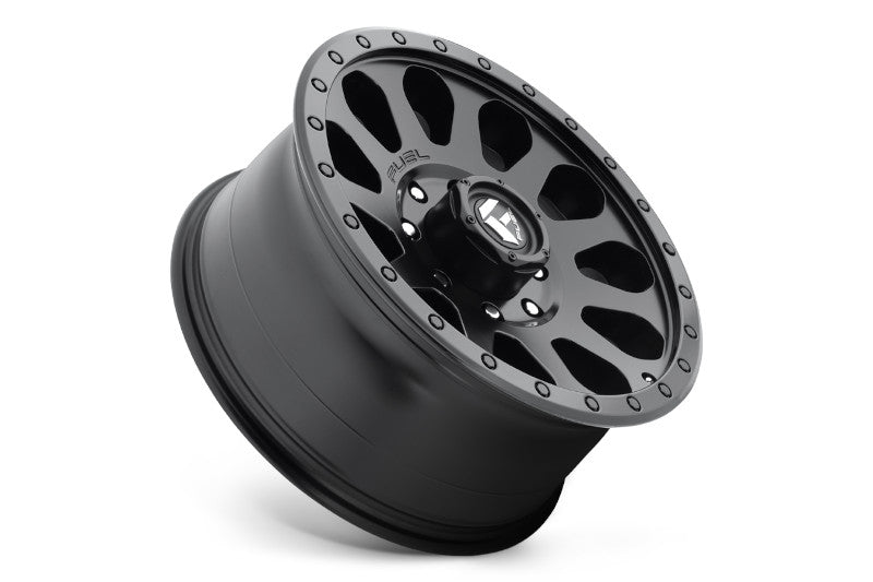 Fuel D57918901857 18x9 Vector Matte Black -20mm Offset Wheel | 2011-2024 Silverado/Sierra 2500HD/3500HD