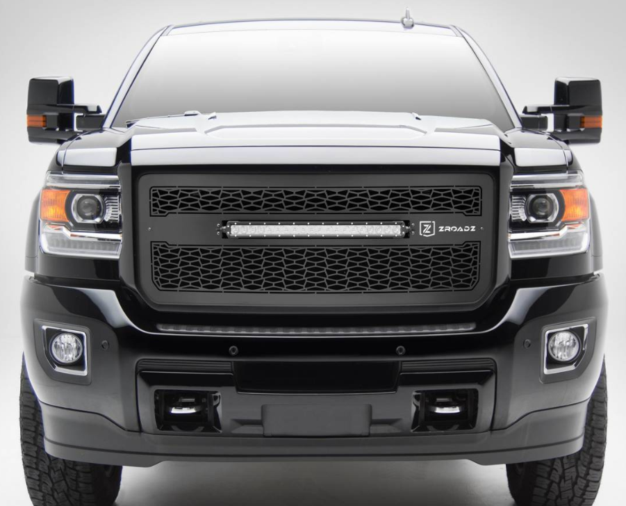 T-Rex Z312111 ZROADZ Grille Insert w/20 LED Bar | 2015-2019 Sierra 2500HD/3500HD