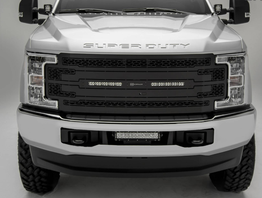 T-Rex Z315371 ZROADZ Grille Insert w/ 10in LED Bar | 2017-2019 F250/F350