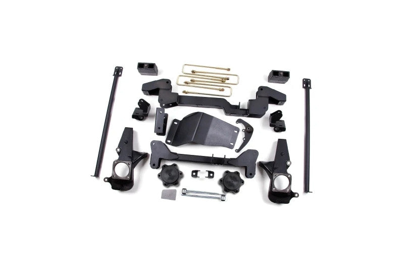 Zone Offroad C4 6in Suspension Lift Kit | 2001-2010 Silverado/Sierra 2500HD/3500HD 4WD