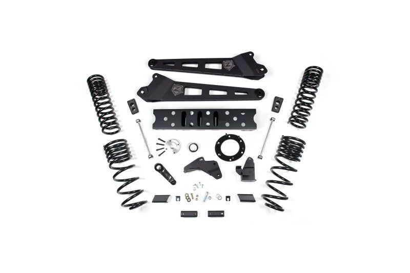 Zone Offroad D118 6.5in Radius Arm Lift Kit - 6 Bolt, 4.5 Rear Coils | 2019-2023 Ram 2500 4WD Diesel