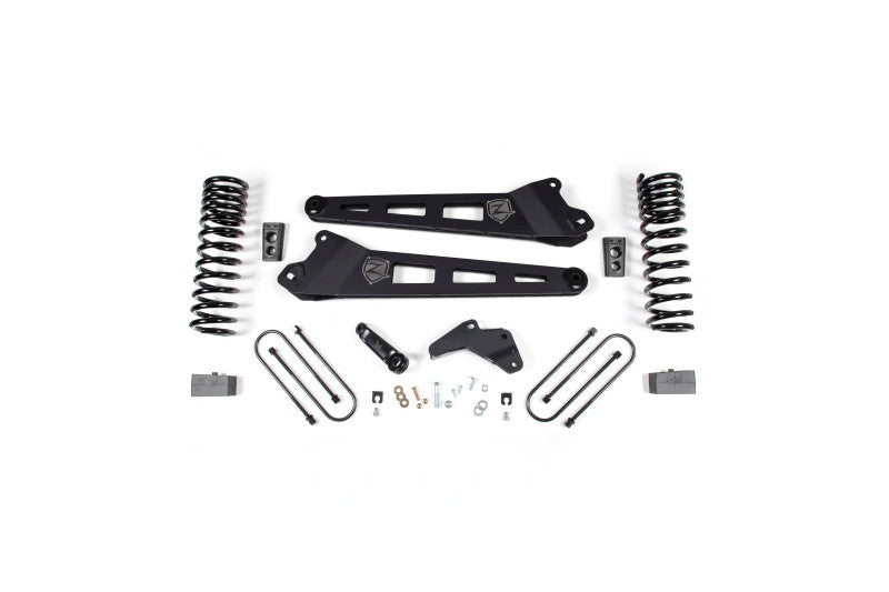 Zone Offroad D139 4in Radius Arm Lift Kit - 2 Rear Blocks | 2013-2018 Ram 3500 4WD Gas